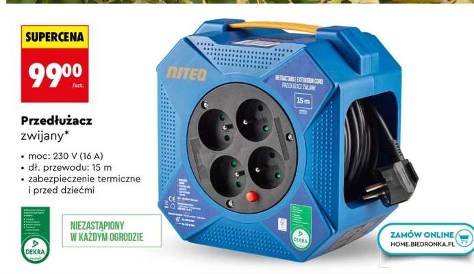 Przedłużacz zwijany