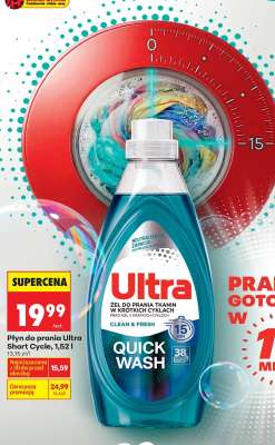 Płyn do prania Ultra Short Cycle, 1,52 l