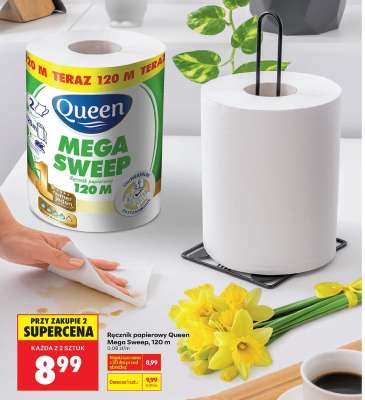 Ręcznik papierowy Queen Mega Sweep, 120 m
