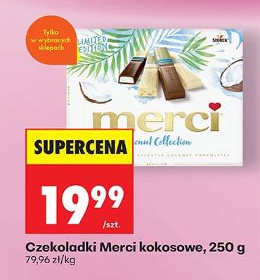 Czekoladki Merci kokosowe 250 g