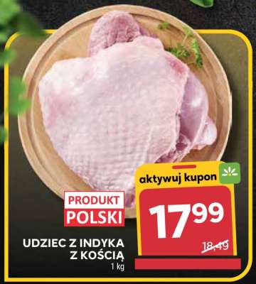 Udziec z indyka z kością