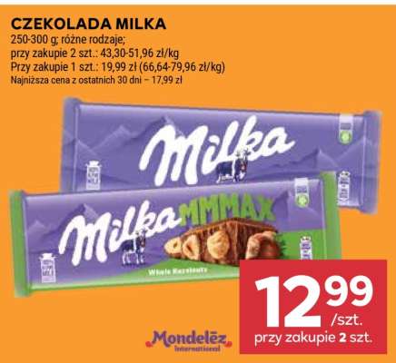 Czekolada MILKA