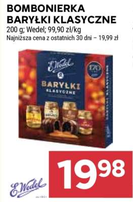 Bombonierka Baryłki klasyczne