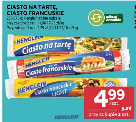 Ciasto na tartę, Ciasto francuskie