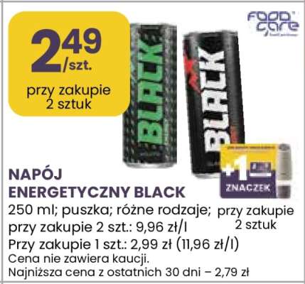 Napój energetyczny Black