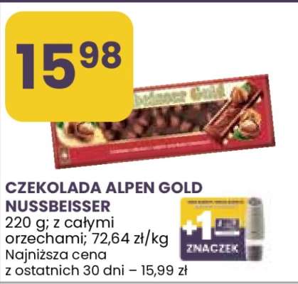 Czekolada Alpen Gold Nussbeisser
