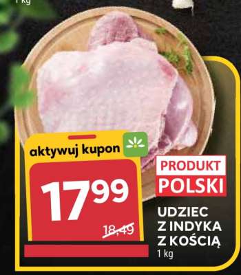 Udziec z indyka z kością