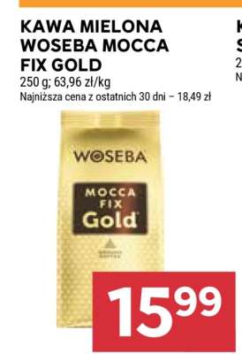 Kawa mielona WOSEBA MOCCA FIX GOLD