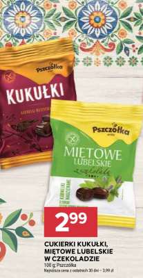 Cukierki Kukułki, Miętowe Lubelskie w czekoladzie