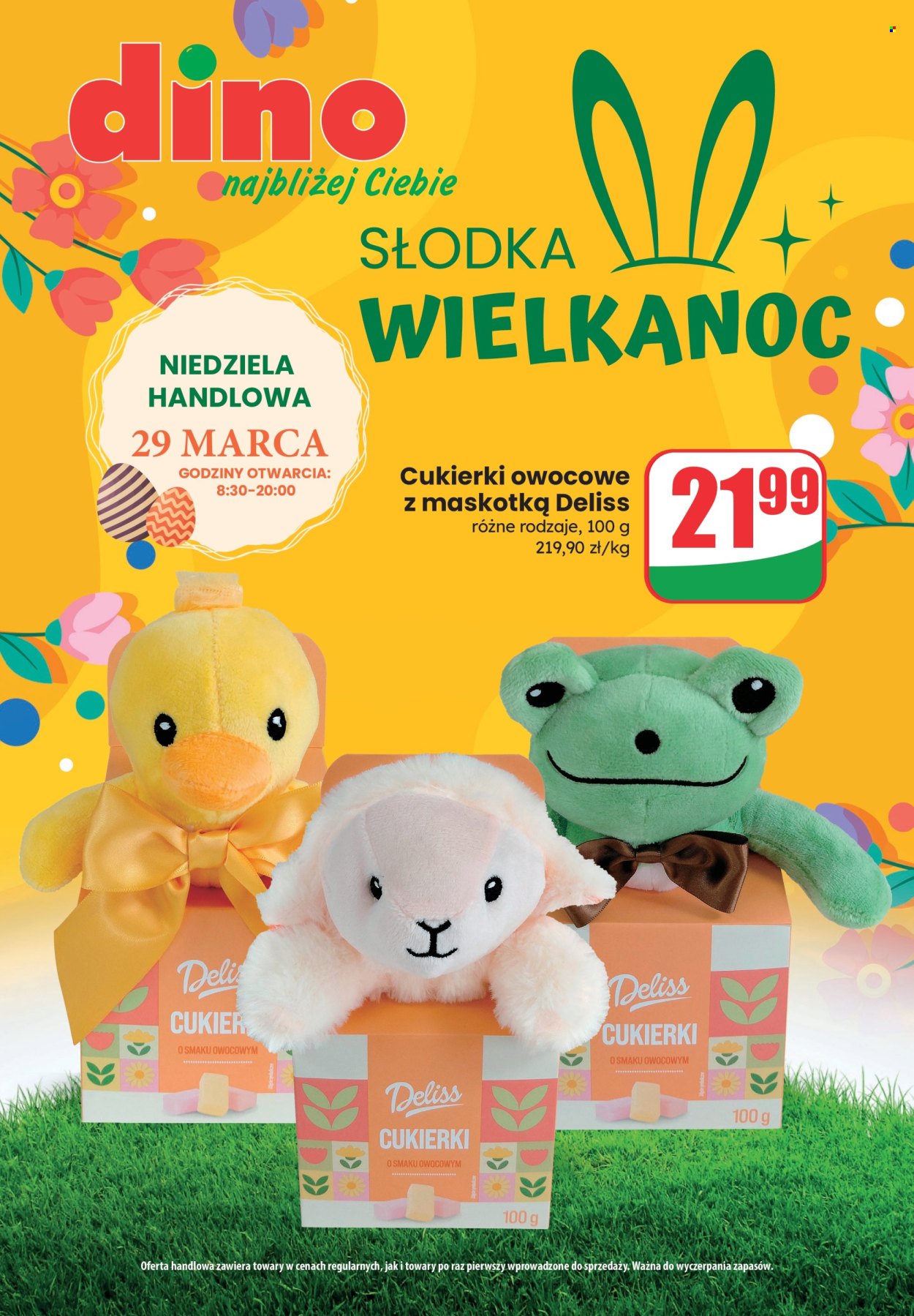Gazetka Dino - 25.03.2026 - 4.04.2026. Strona 1