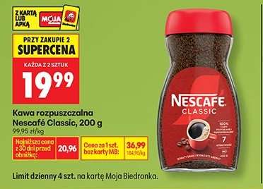 Kawa rozpuszczalna Nescafe Classic , 200 g