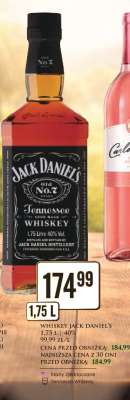 WHISKEY JACK DANIEL'S 1,75 L 40%