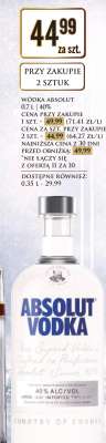 WÓDKA ABSOLUT 0,7 l 40%