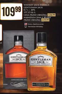 Whiskey Jack Daniel's Gentleman Jack