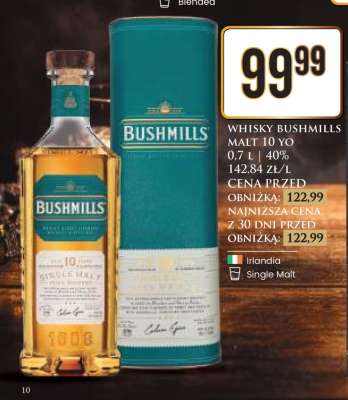 Whisky Bushmills Malt 10 YO