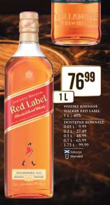 Whisky Johnnie Walker Red Label