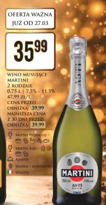 Wino Musujące Martini