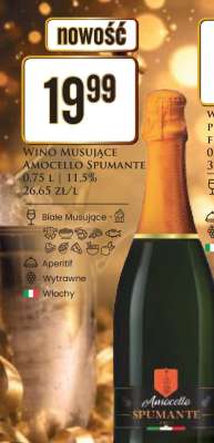 Wino Musujace Amocello Spumante