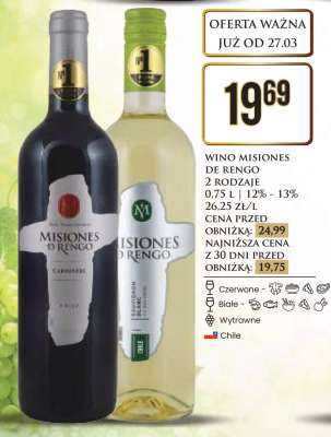 Wino Misiones De Rengo