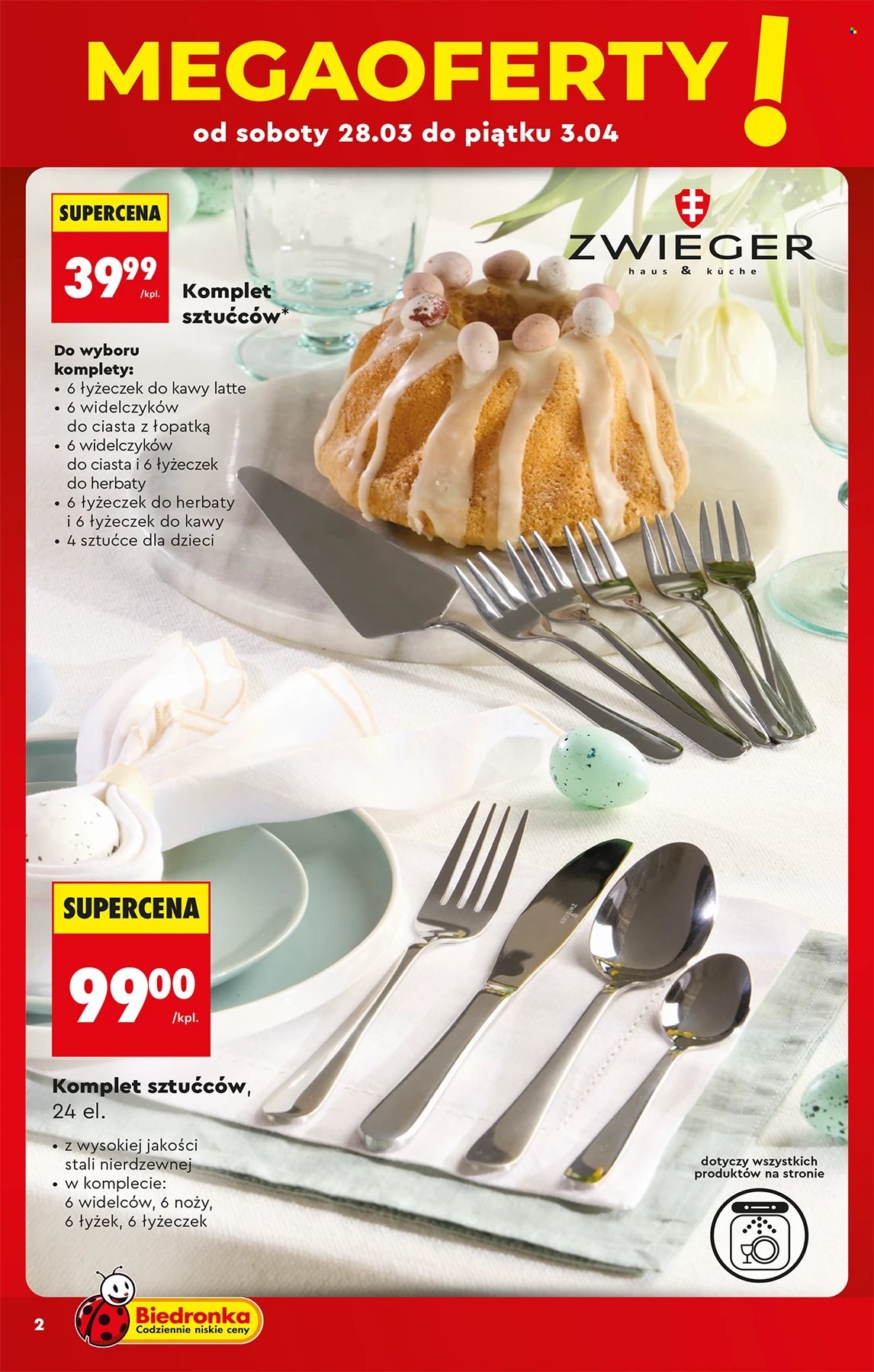 Gazetka Biedronka - 28.03.2026 - 15.04.2026. Strona 2