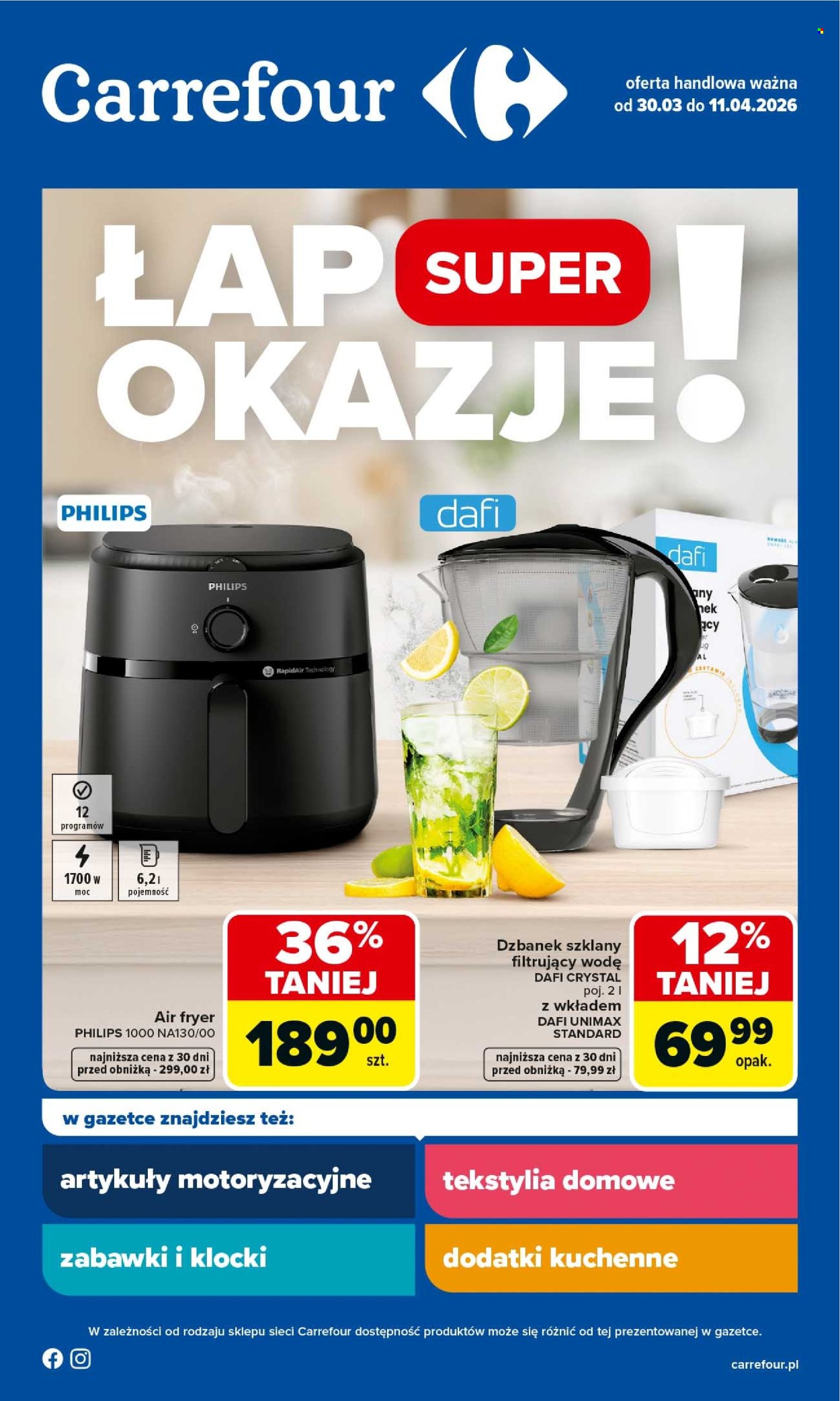 Gazetka Carrefour - 30.03.2026 - 11.04.2026. Strona 1