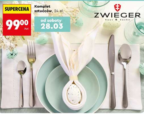 Komplet sztućców, 24 el.