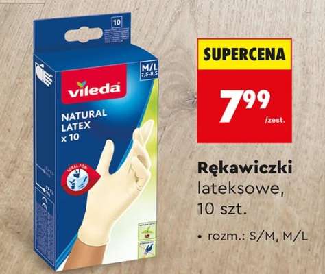 Rękawiczki lateksowe, 10 szt.