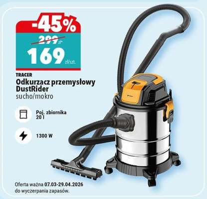 Odkurzacz przemysłowy DustRider