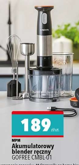 Akumulatorowy blender ręczny GOFREE CMBL-01