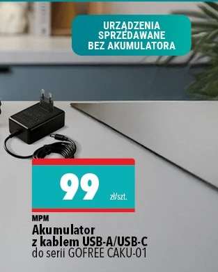 Akumulator z kablem USB-A/USB-C do serii GOFREE CAKU-01