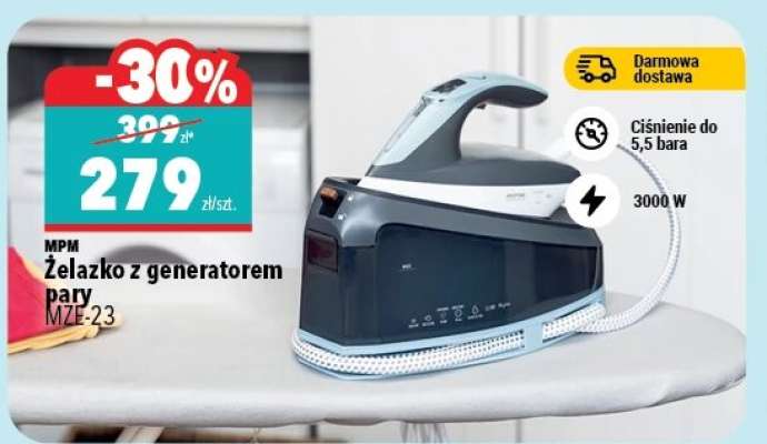 MPM Żelazko z generatorem pary MZE-23