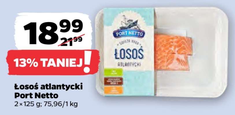 Łosoś atlantycki Port Netto