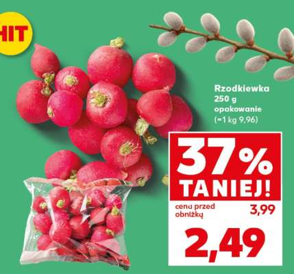 Rzodkiewka 250 g opakowanie