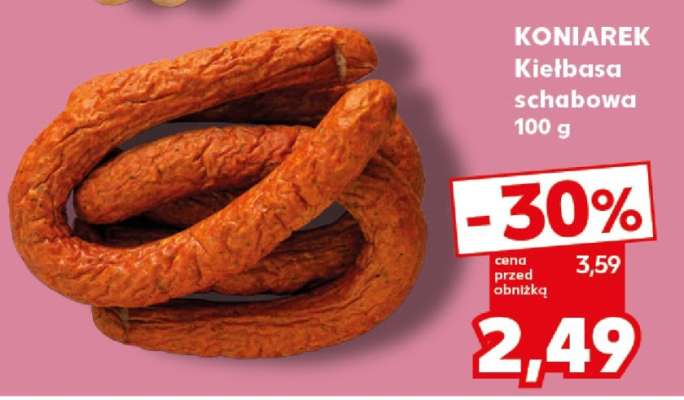 KONIAREK Kiełbasa schabowa 100 g