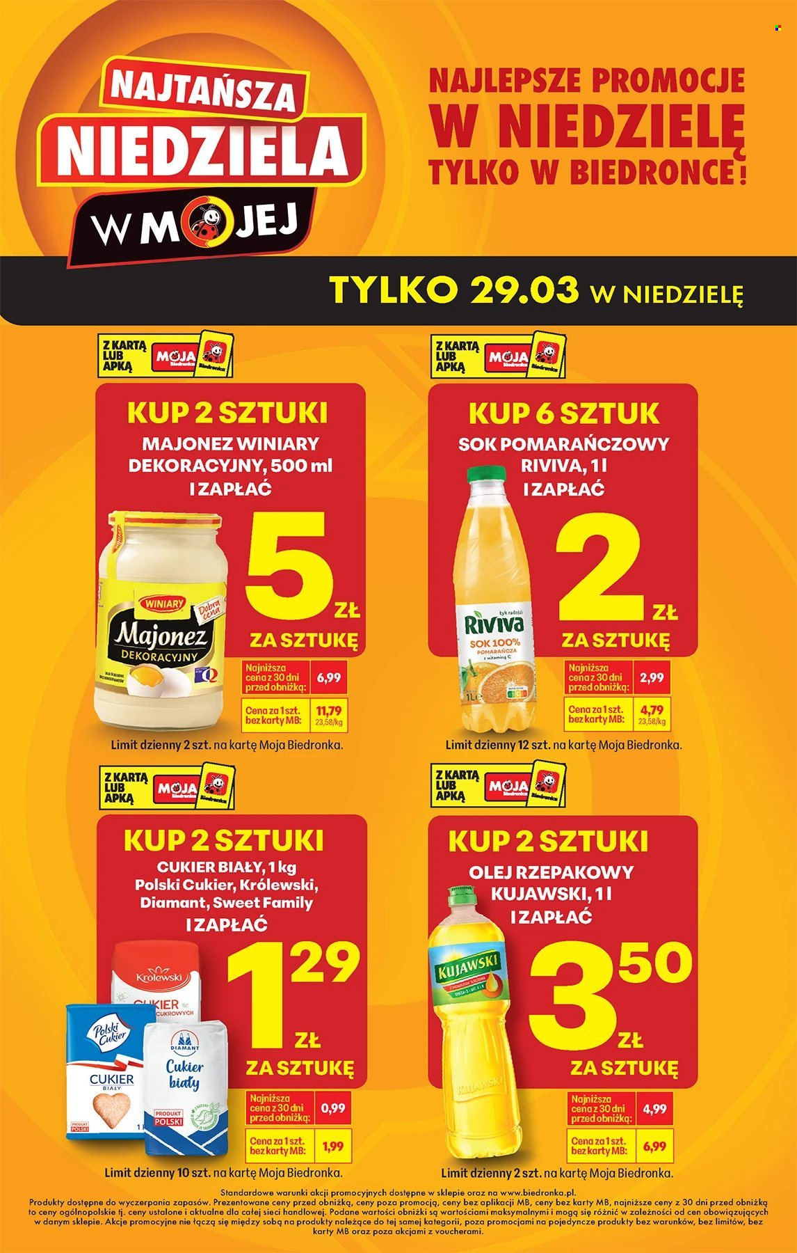 Gazetka Biedronka - 29.03.2026 - 29.03.2026. Strona 1