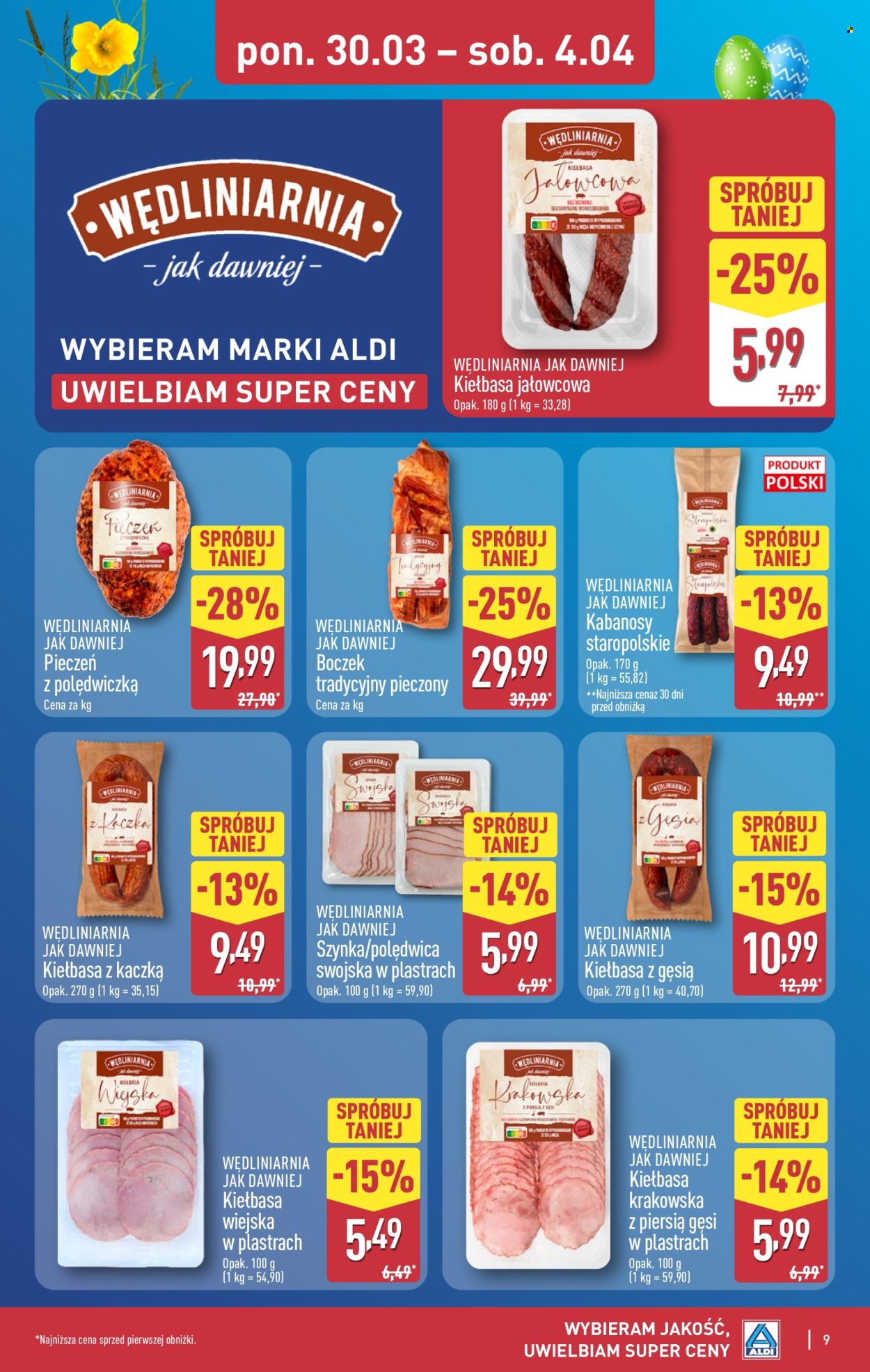 Gazetka ALDI - 30.03.2026 - 4.04.2026. Strona 9