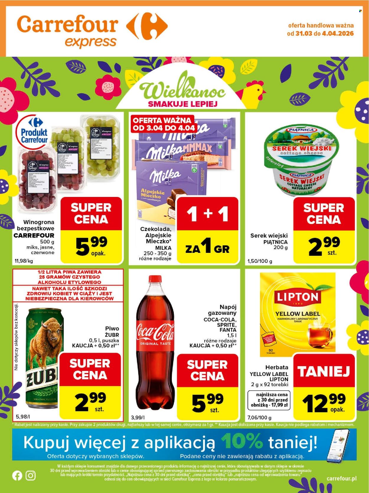 Gazetka Carrefour Express - 31.03.2026 - 4.04.2026. Strona 1