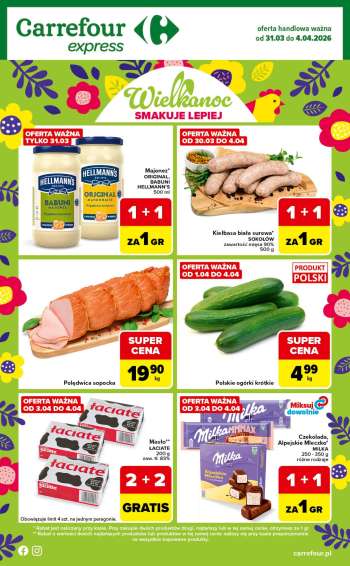 Gazetka Carrefour Express - 31.03.2026 - 4.04.2026.