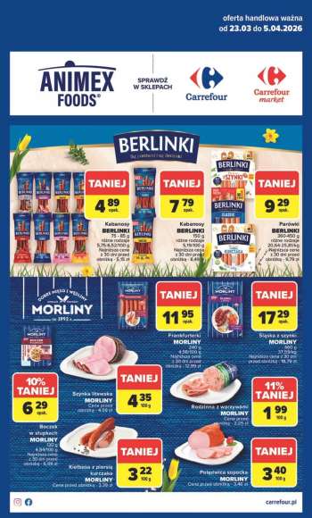 Gazetka Carrefour - 23.03.2026 - 5.04.2026.