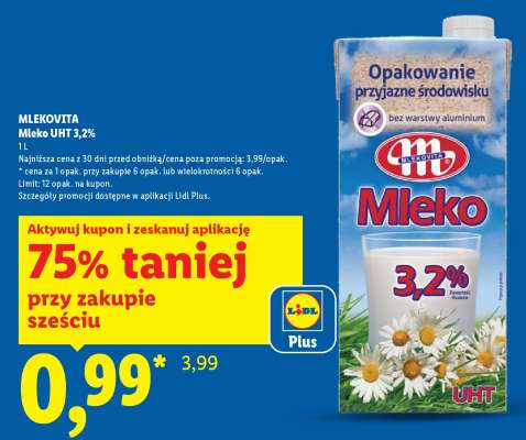 Mlekovita Mleko UHT 3,2%