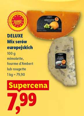 DELUXE Mix serów europejskich