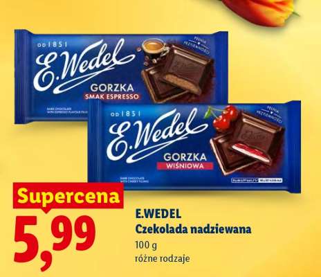 E.Wedel Czekolada nadziewana