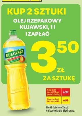Olej rzepakowy Kujawski, 1l