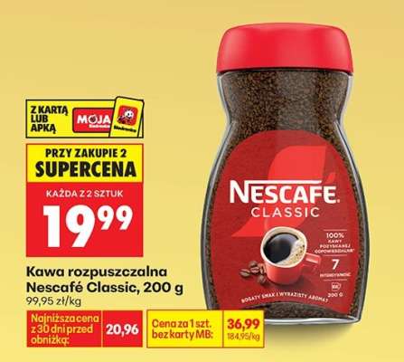 Kawa rozpuszczalna Nescafe Classic , 200 g