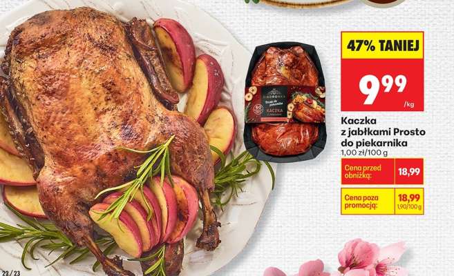 Kaczka z jabłkami Prosto do piekarnika