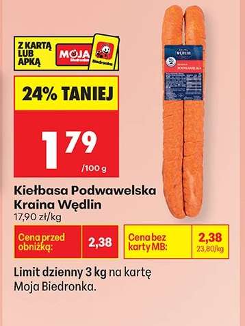 Kiełbasa Podwawelska Kraina Wędlin .