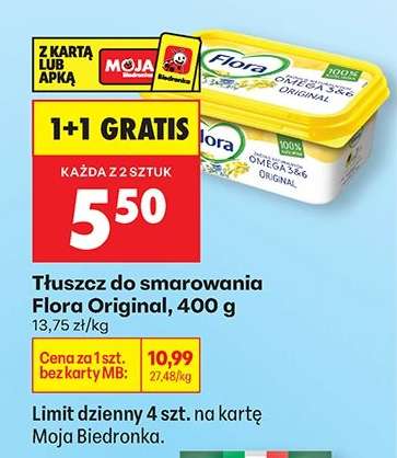 Tłuszcz do smarowania Flora Original, 400 g