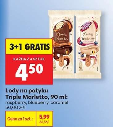 Lody na patyku Triple Marletto 90 ml