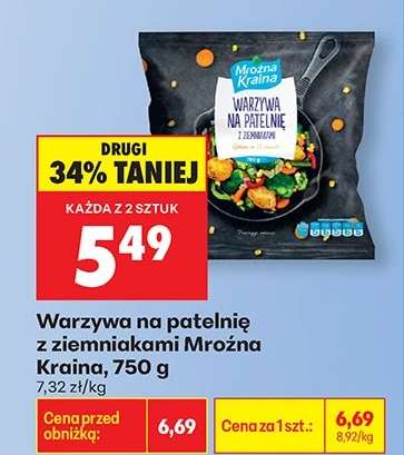 Warzywa na patelnię z ziemniakami Mroźna Kraina , 750 g