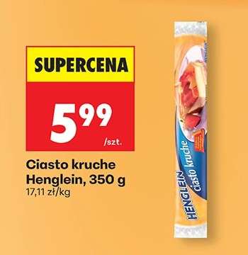 Ciasto kruche Henglein, 350 g